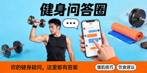 健身问答圈配图